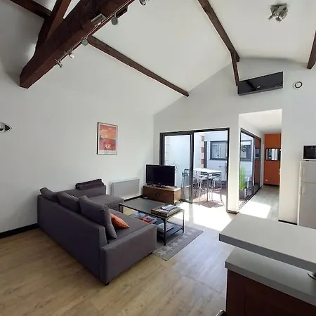 Maison Ambiance Loft A 2 Pas Du Port D'arcachon Et Des Plages بيت للعطل